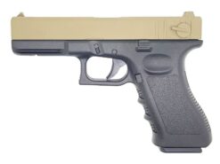 Golden Hawk Golden Hawk 17 Series Pistol (1:1 Scale - Full Metal Slide - Tan) airsoft