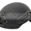 ACM Fast Helmt with ACM Fast Helmt with RIS Rails (Black) airsoft