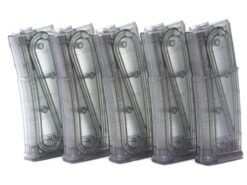 Ares Ares M4 AMAG AEG Magazine (5pcs Box Set - 130 Rounds - Transparent - MAG-B-023-TP) airsoft