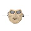 Skull Mask with Mesh Eye Protection Skull Mask with Mesh Eye Protection (Tan) airsoft