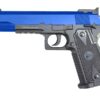 Colt Colt 1911 Co2 Fixed Slide NBB Pistol (Cybergun - 180306 - Blue) airsoft