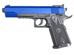 Colt Colt 1911 Co2 Fixed Slide NBB Pistol (Cybergun - 180306 - Blue) airsoft