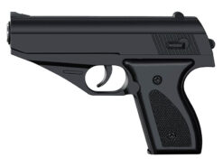 ACM PPK Custom Spring Pistol (Full Metal - Black - V7) airsoft
