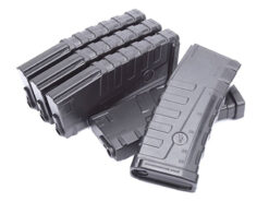Command Arms by Command Arms by CAA Mid-Cap Magazine for M4/M16 AEG (140 Rounds ? Pack of 5 ? Black - CAD-MAG-59-V) airsoft