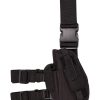 Tactical Leg Holster Left Handed   Black 1