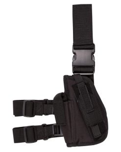 Tactical Leg Holster Left Handed   Black 1