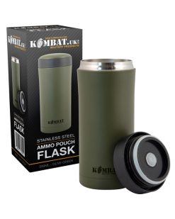 Ammo Pouch Flask   Olive Green 1