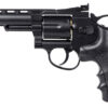 Hwasan Co2 Revolver Hwasan Co2 Revolver 4inch (Full Metal - Black) airsoft