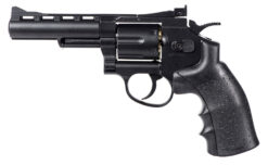 Hwasan Co2 Revolver Hwasan Co2 Revolver 4inch (Full Metal - Black) airsoft