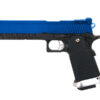 KJWorks KP06 5.1 Hi-Capa Gas Blowback Pistol (Metal Slide) (Blue) (KJW-KP06-BLUE) airsoft