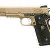 WE MEU TAN full metal rail pistol tan – left-side full view