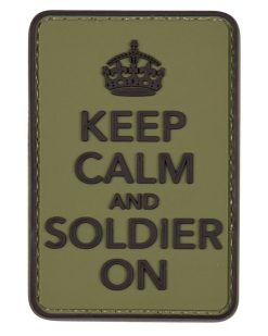Keep Calm SOLDIER ON -OG Patch 1