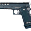 WE Hi Capa 5.1 K2 GBBP pistol – left-side full view, full metal black finish