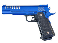 ACM ACM 4.3 Ported Spring Pistol (Full Metal - Blue - V16-BLUE) airsoft