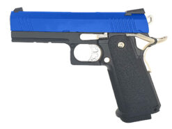Golden Eagle Golden Eagle 4.3 OPS Gas Blowback Pistol (Metal -3301) (Blue) airsoft