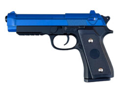 Vigor M9 Series Spring Pistol (Full Metal - Blue - V22-BLUE) airsoft