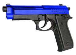 Cybergun Cybergun PT92 Co2 Fixed Slide NBB Pistol (Cybergun - 210308) (Blue) airsoft