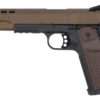 Secutor Secutor - Rudis V - 1911 Custom Pistol (Co2 Powered - Gas Ready - Tan) airsoft