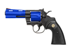 UA P Series Gas Revolver - UA P Series Gas Revolver - 4 inch (Polymer - UG-138B - Pre-Two Tone Blue) airsoft