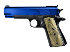 HFC 1911 Gas Pistol (Non-Blowback - HG-123B - Pre-Two Tone Blue) airsoft