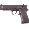 KJWorks M9 A1 Gas Blowback Pistol full metal black – left-side full view