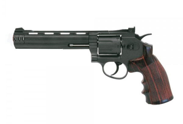 Win Gun Win Gun 6" Co2 Revolver (Black - C704) airsoft