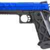 KLI Tartarus KLI Tartarus MKII Gas Blowback Pistol (Black - GB-0762X-EX - BLUE) airsoft