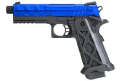 KLI Tartarus KLI Tartarus MKII Gas Blowback Pistol (Black - GB-0762X-EX - BLUE) airsoft