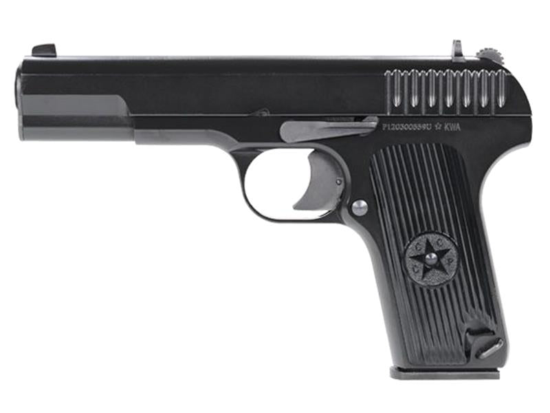 Kwa KWA TT33 Gas Blowback Pistol (Full Metal - Black - 101-00733) airsoft