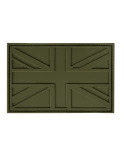 UK PVC Stealth Patch   Olive Green 1