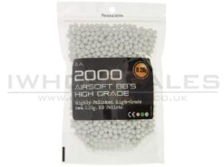 AA 0.20g BB Pellets (2000 - White - Bag) airsoft