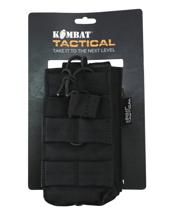 Single Duo Mag Pouch Black 3