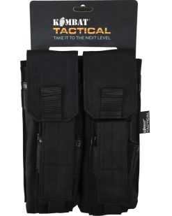 Double Mag Pouch WITH Pistol Mag   Black 3