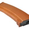 Battleaxe - Battleaxe - AK LOW-Cap - 70 Round Magazine - Marui RECOIL AEG (Orange - B37B) airsoft