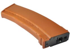 Battleaxe - Battleaxe - AK LOW-Cap - 70 Round Magazine - Marui RECOIL AEG (Orange - B37B) airsoft