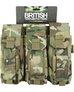 Triple Mag Pouch WITH Pistol Mag   BTP 3