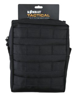 Large MOLLE Utility Pouch   Black 4