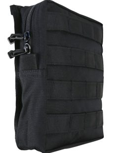 Large MOLLE Utility Pouch   Black 2