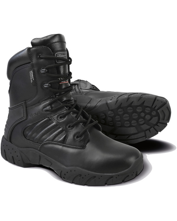 Tactical Pro Boot Black All Leather 1