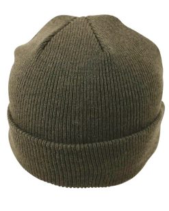 Peaked Beanie (WWII Style) Olive Green 3