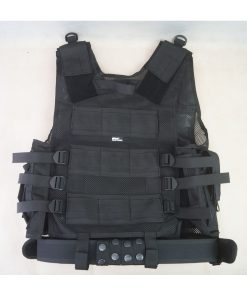 Cross Draw Tactical Vest   Black 2