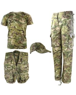 .Kids Camouflage Explorer Army Kit   BTP