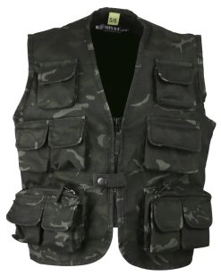Kids Tactical Vest   BTP Black