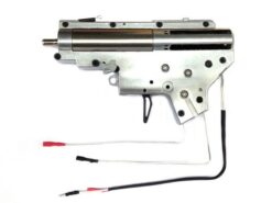 APS V2 8mm Silver Edge QD Bearing Gear Box Set (Rear Wire) airsoft