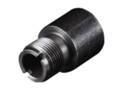 Battleaxe Battleaxe Compensator/Silencer 14mm Clockwise (CW) Thread to 14mm Counter Clockwise (CCW) Thread airsoft