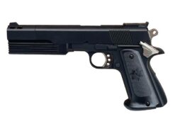HFC HFC 1911 Gas Pistol (With Front Compensator - Black - HG-125B) airsoft