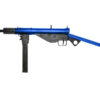 AGM Sten AEG full metal rifle – left-side full view, black-blue finish