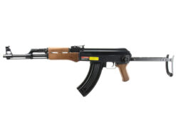 Golden Eagle Golden Eagle AK With Folding Stock Carbine AEG (Black - Inc. Battery and Charger - 6801) airsoft