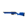 Ares Amoeba Striker AS02 sniper rifle blue – left-side full view