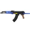 Golden Eagle Golden Eagle AK With Folding Stock Carbine AEG Inc. Battery and Charger - 6801) (Blue) airsoft